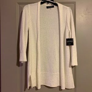 NWT Kasper Ivory Cardigan